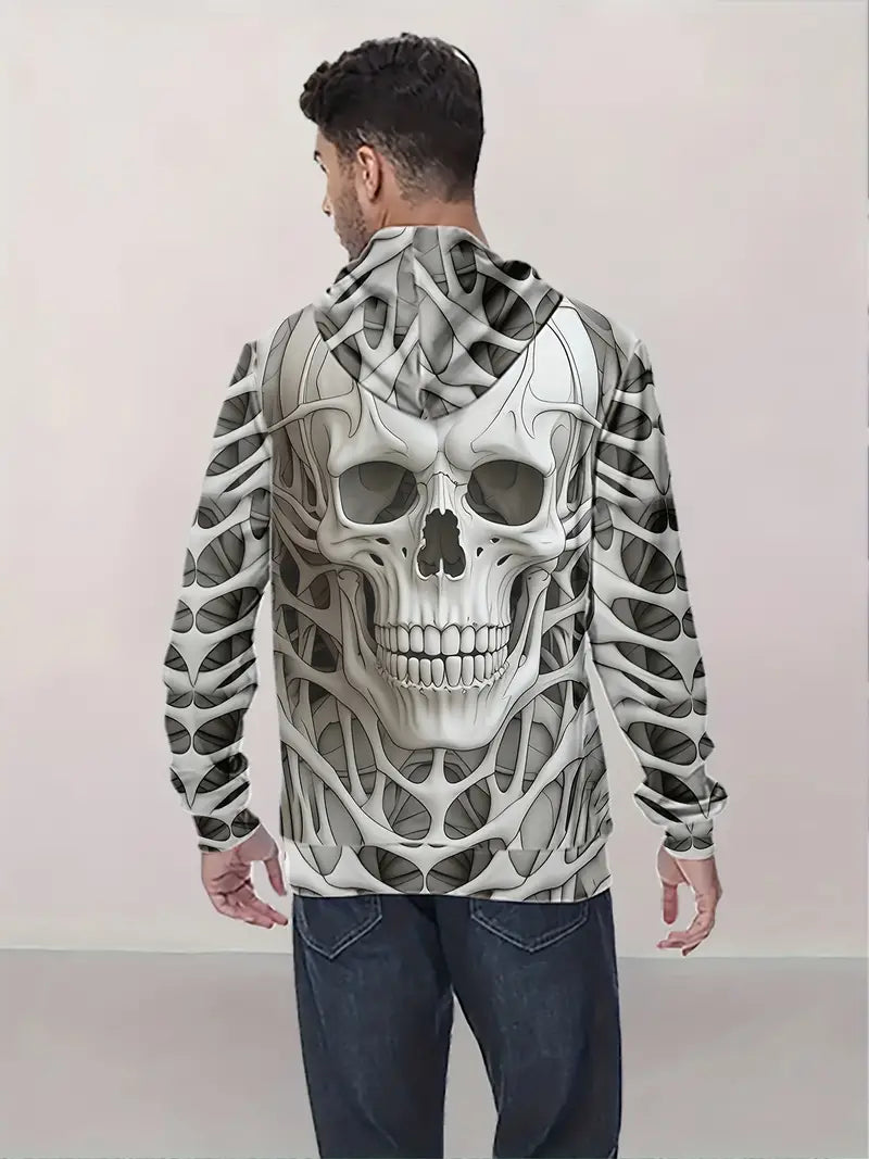 Skull Graphic Hoodie