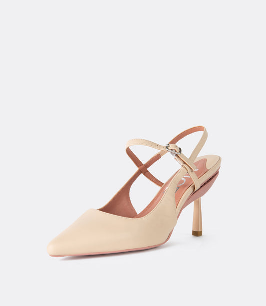 Sandalias Ajustables Nude