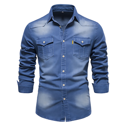 Camisa Denim Comfort-Fit